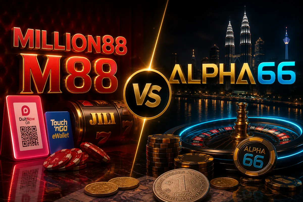 Million88 versus Alpha66 Malaysia 2026 comparison cover